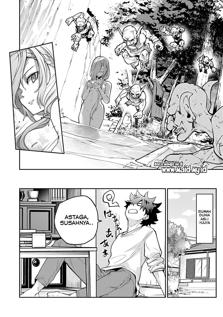 Isekai de Cheat Skill wo te ni Shita ore wa, Genjitsu Sekai wo mo Musou Suru ~Level Up wa Jinsei wo Kaeta~ Chapter 17 Bahasa Indonesia